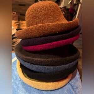 Felt/knitted hats. $80 per.